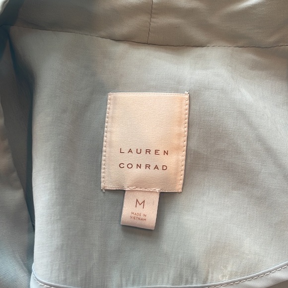 Lauren Conrad light blue blazer with sleeve detail - Picture 3 of 5